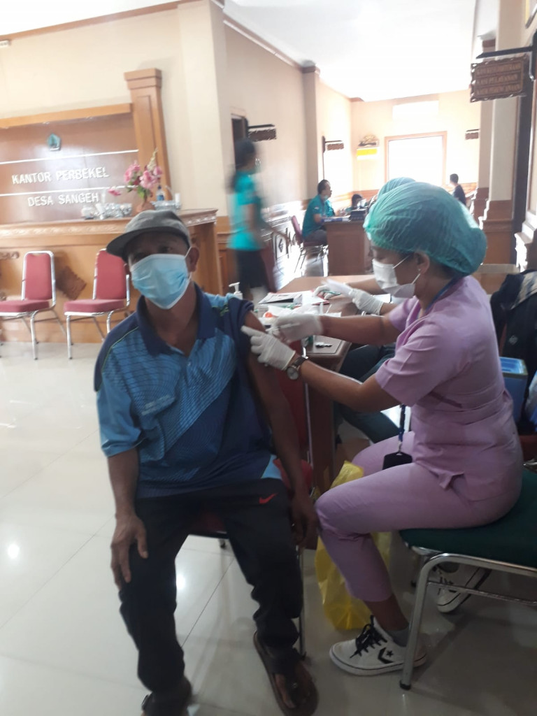 KEGITAN UPTD PUSKESMAS ABIANSEMAL 1 PADA HARI KAMIS 28 JULI 2022